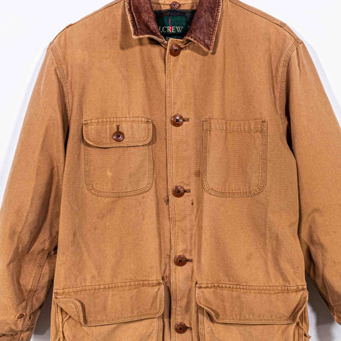 J Crew Oarsman Chore Jacket Coat Distressed