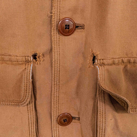 J Crew Oarsman Chore Jacket Coat Distressed