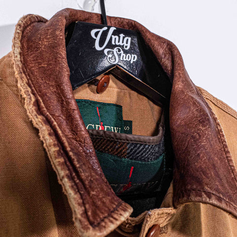 J Crew Oarsman Chore Jacket Coat Distressed