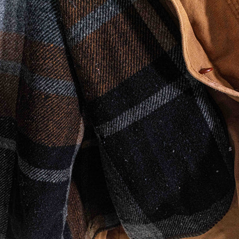 J Crew Oarsman Chore Jacket Coat Distressed