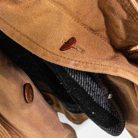 J Crew Oarsman Chore Jacket Coat Distressed