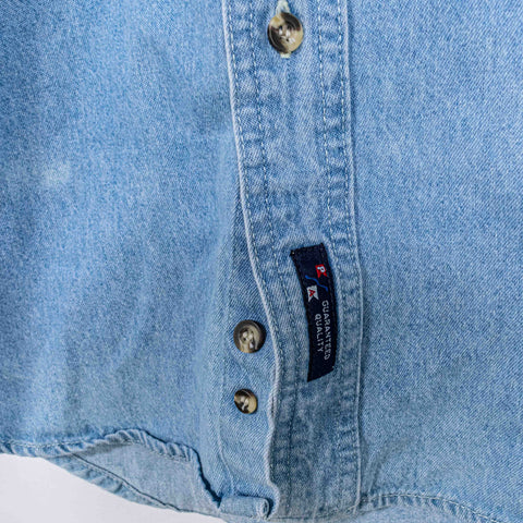 Netscape Internet Technology Denim Button Down Shirt