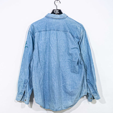 Netscape Internet Technology Denim Button Down Shirt