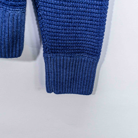 Peter Millar Crown Merino Wool Garment Dyed Waffle Raglan Crew Sweater