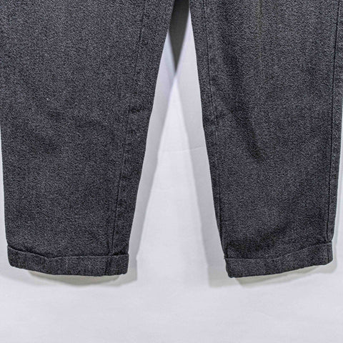 GAP Relaxed Fit Pleated Cuffed Pants Heather Gray