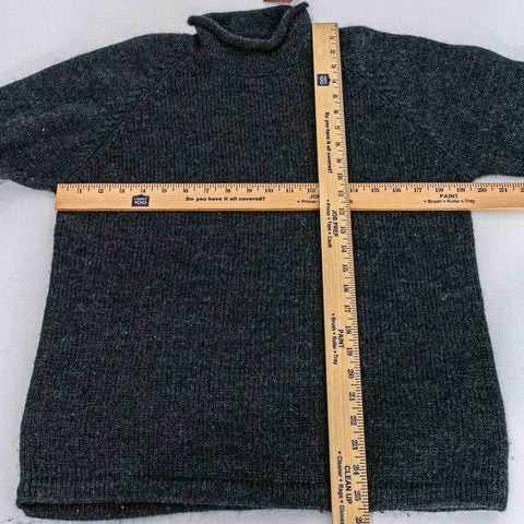GAP Roll Neck Wool Fisherman Sweater