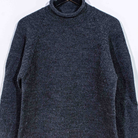 GAP Roll Neck Wool Fisherman Sweater