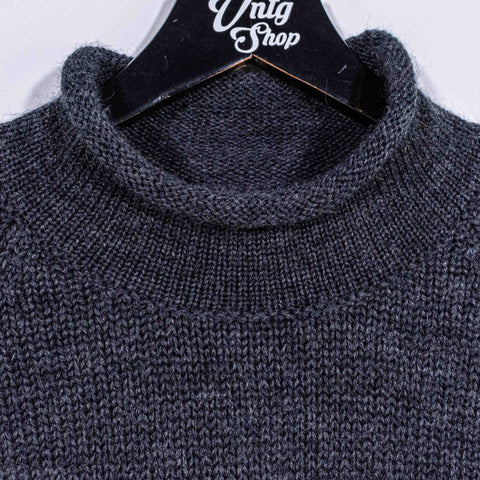 GAP Roll Neck Wool Fisherman Sweater