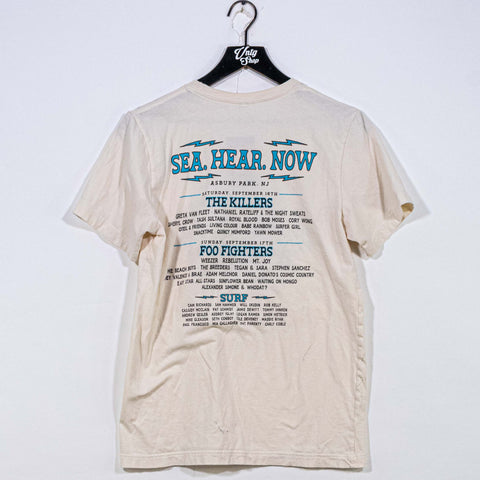 2023 Sea Hear Now Festival T-Shirt The Killers Foo Fighters Asbury Park