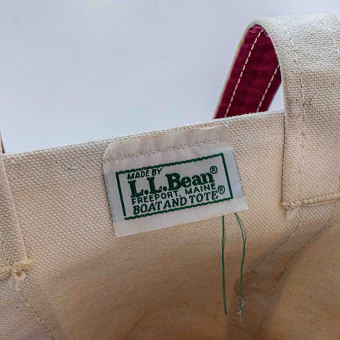 LL Bean Boat And Tote Bag Small Made in USA