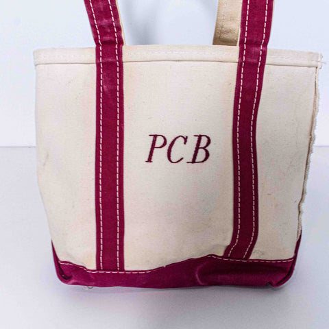 LL Bean Boat And Tote Bag Small Made in USA