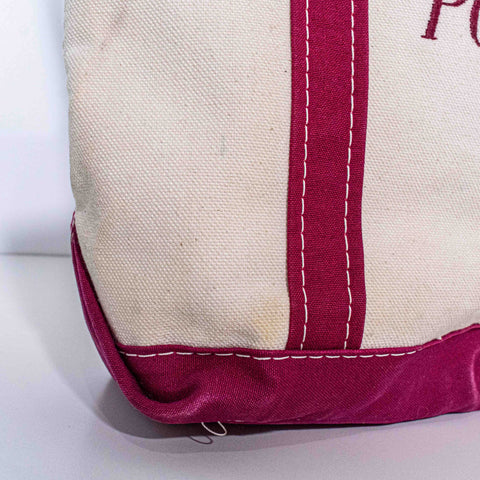 LL Bean Boat And Tote Bag Small Made in USA