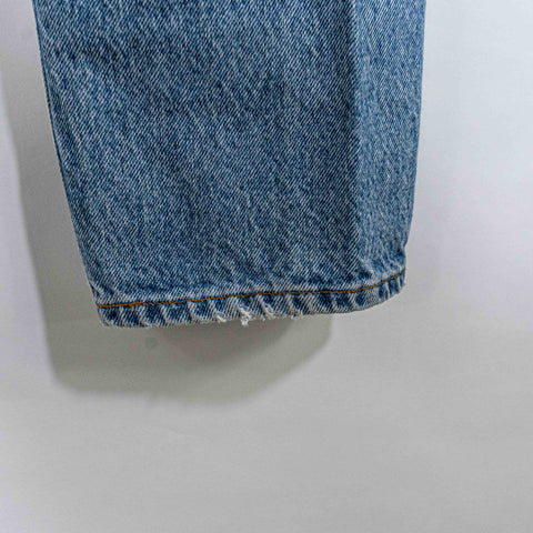 Levis 505 Orange Tab Jeans Faded