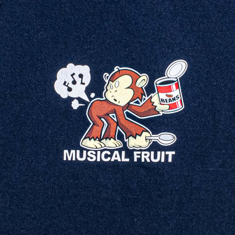 Beans Musical Fruit Monkey Joke T-Shirt Prime Cut To The Edge