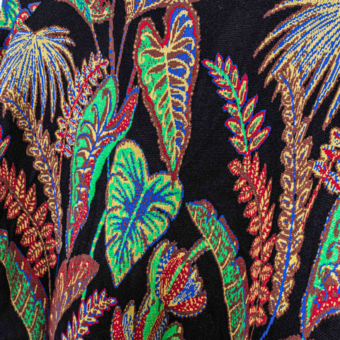 FARM Rio Cool Foliage Cropped Knit Cardigan