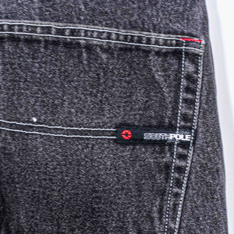 SouthPole Wide Leg Baggy Jeans