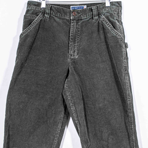 Old Navy Corduroy Carpenter Pants Wide Leg Hammer Loop Baggy
