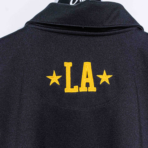 Los Angeles Lakers Nike Rewind 57 Snap Warmup Jersey