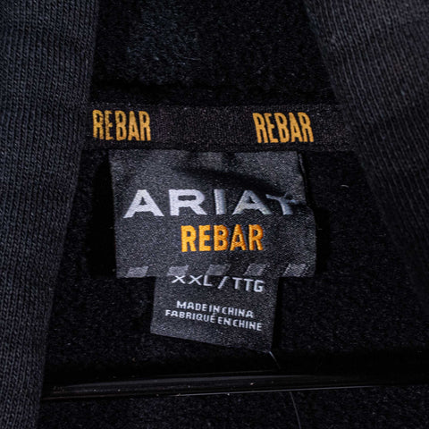 Ariat Rebar Logo Hoodie Sweatshirt
