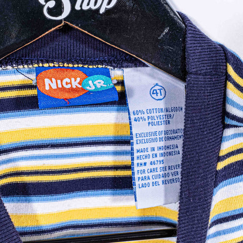 Backyardigans Nick Jr Cartoon Striped T-Shirt