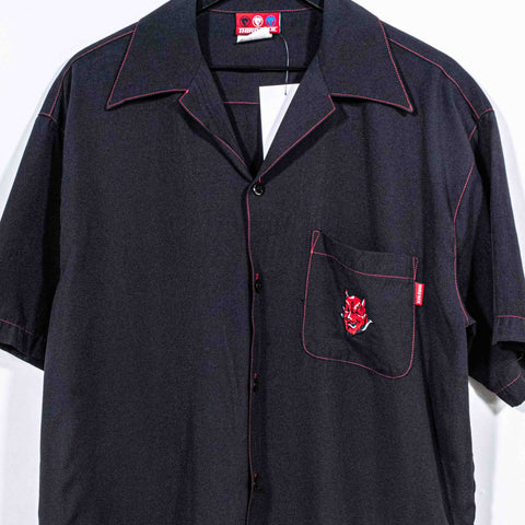 Third Rail Demon Devil Bowling Mechanic Shirt