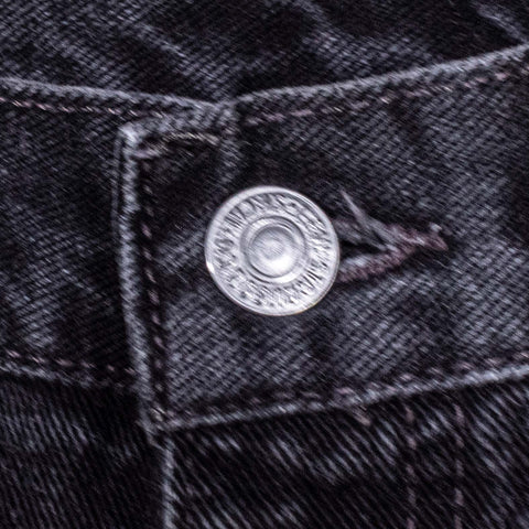 Levis 550 Relaxed Fit Black Denim Jeans