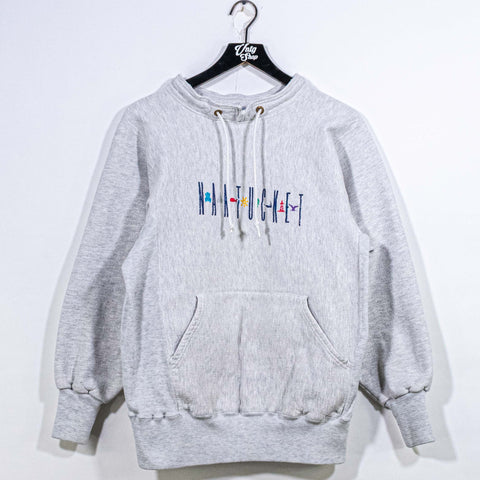 Nantucket Kellsport Weave Style Sweatshirt Mockneck Made in USA