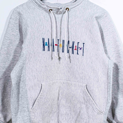 Nantucket Kellsport Weave Style Sweatshirt Mockneck Made in USA