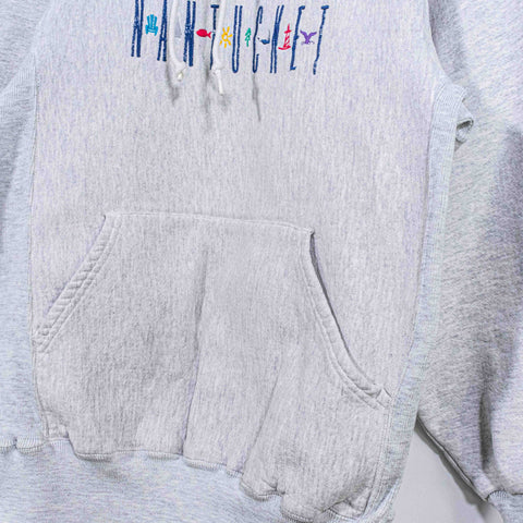 Nantucket Kellsport Weave Style Sweatshirt Mockneck Made in USA