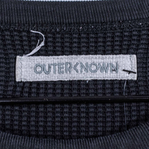 OuterKnown Thermal Waffle Knit Longsleeve Shirt