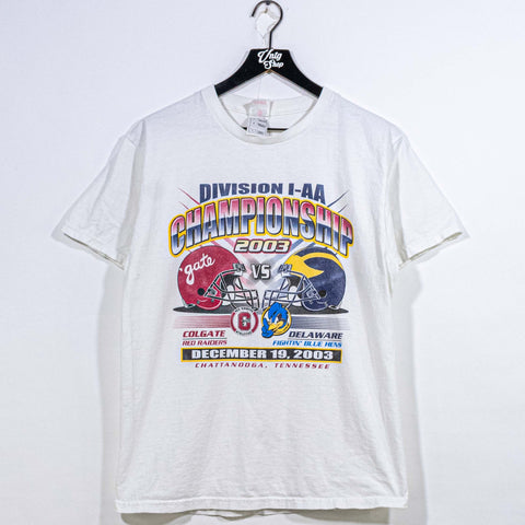 Delaware Blue Hens Colgate Raiders 2003 Championship T-Shirt