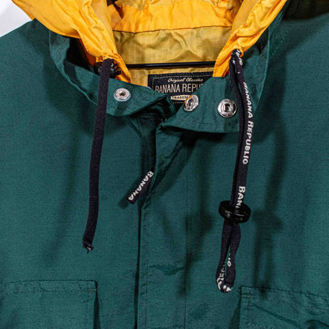 Banana Republic Safari Nylon Jacket Adventure Expedition