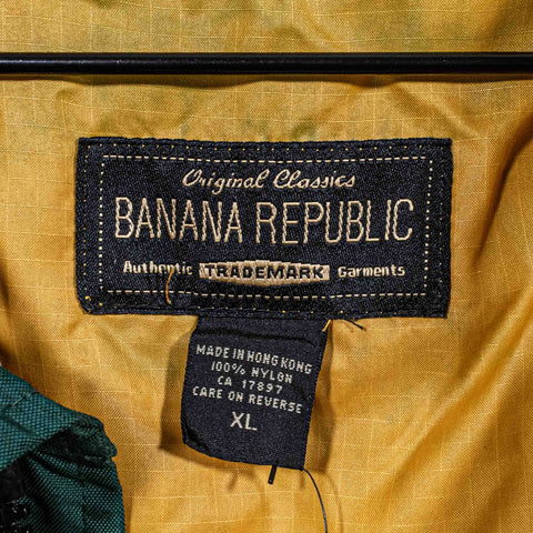 Banana Republic Safari Nylon Jacket Adventure Expedition