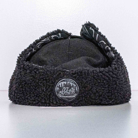 New York Mets New Era Dogear Fitted Hat 7 1/8 Ear Flap