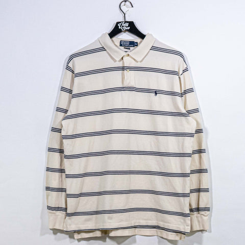 Polo Ralph Lauren Striped Long Sleeve Polo Shirt Pony