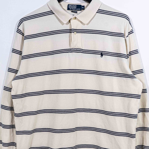 Polo Ralph Lauren Striped Long Sleeve Polo Shirt Pony