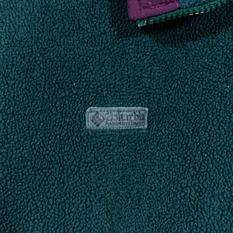 Columbia Zip Fleece Jacket Made in USA