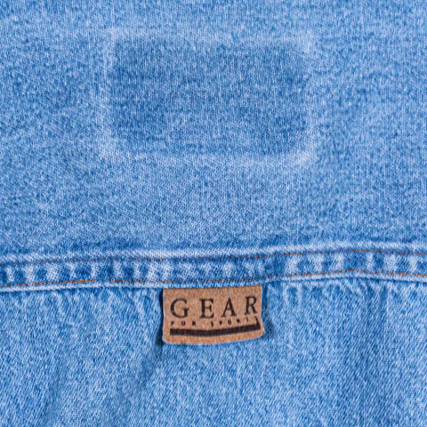 Ultracomputing Sun Microsystems Denim Button Shirt