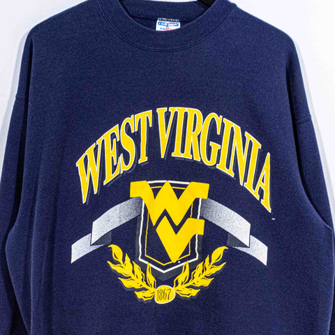 West Virginia Mountaineers Logo Sweatshirt Championknit Hanes