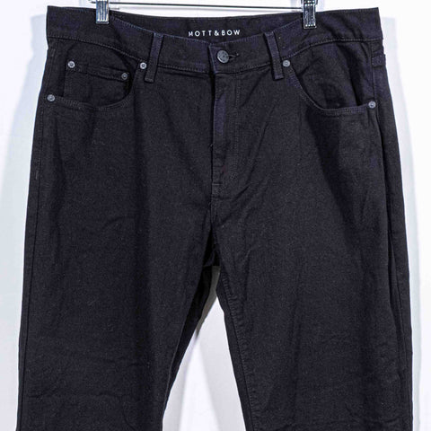 Mott & Bow Straight Jay Jeans Black