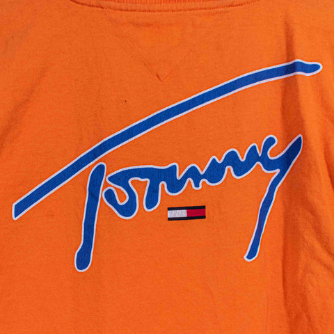 Tommy Hilfiger Jeans Script T-Shirt Flag