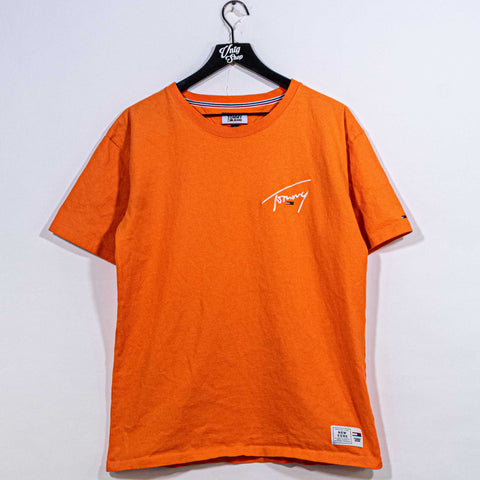 Tommy Hilfiger Jeans Script T-Shirt Flag