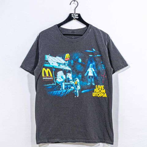 Cactus Jack Travis Scott Mcdonalds T-Shirt Live from Utopia