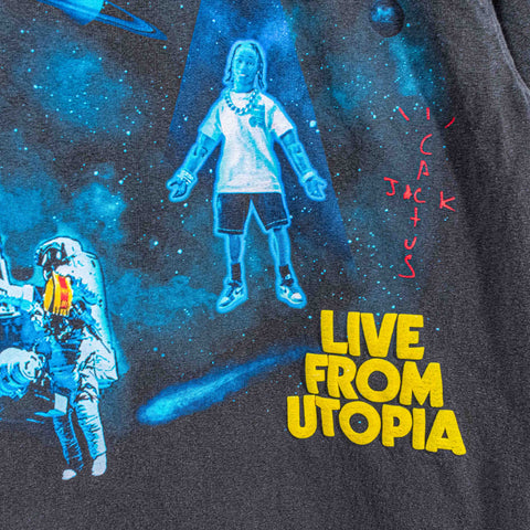 Cactus Jack Travis Scott Mcdonalds T-Shirt Live from Utopia