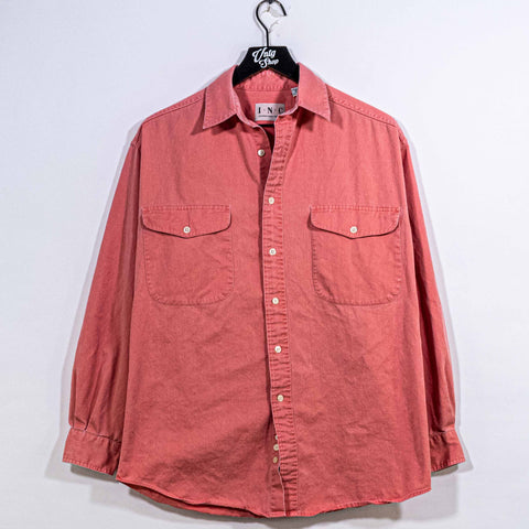 INC Overdyed Utility Button Shirt