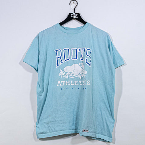 Roots Athletics Canada Beaver Logo T-Shirt