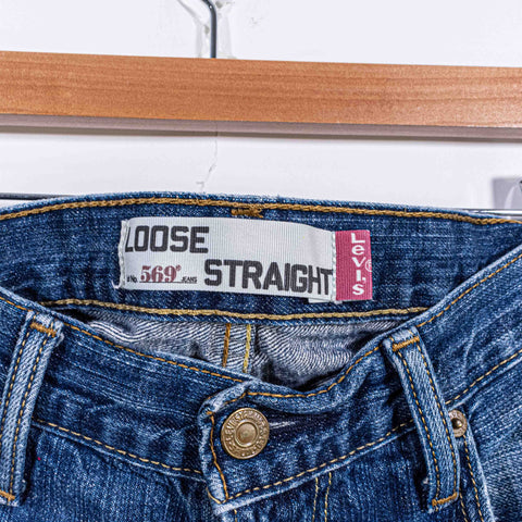 Levis 569 Loose Straight Jeans