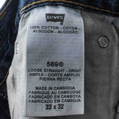 Levis 569 Loose Straight Jeans