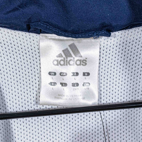 NYU New York University Athletics Adidas Zip Jacket Windbreaker