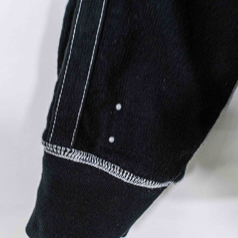 Black Label Zip Hoodie Cyber Goth